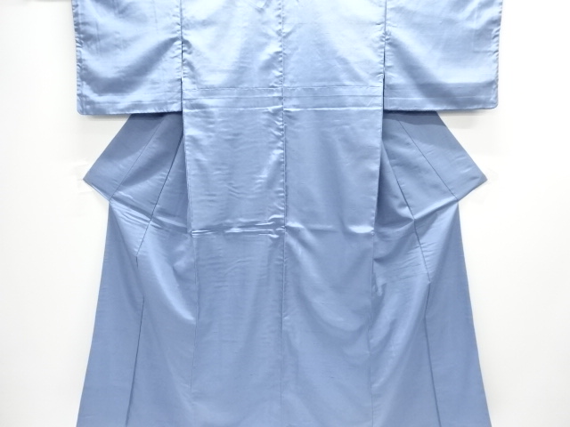 無形文化財本場牛首紬　無地着物